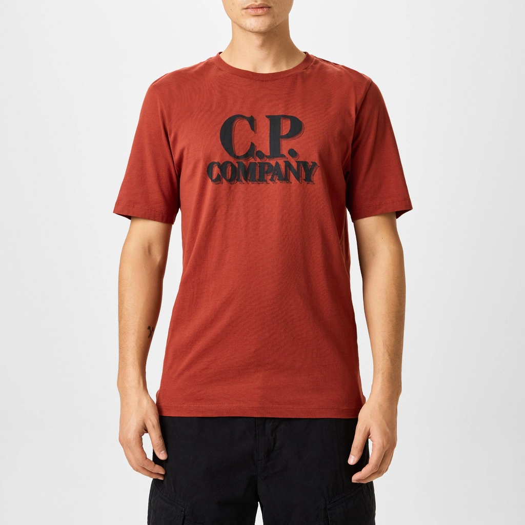 CP Company 30 1 Jrsy Lgo Prn - Ketchup 560